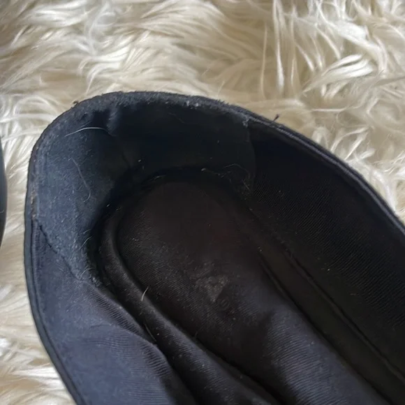 Soda black suede professional loafer work business career shoe gel soles 8 1/2 - Picture 8 of 16